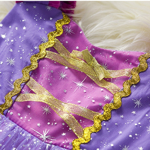 J Disfraz De Princesa De Rapunzel For Fiesta De Cumpleaños