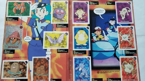 Album De Figurinhas Pokémon Completo Sem Poster Antigo Usado