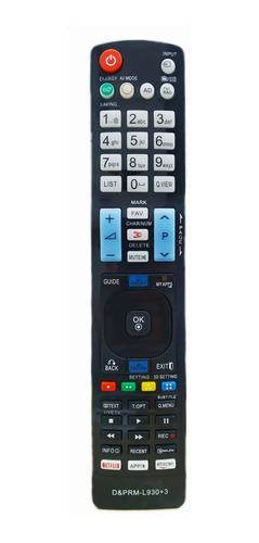 Control Tv LG Smart 3d Netflix // Delivery Gratis Ccs.!!! 