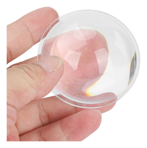 Lente De Vidrio Convexa De 60 Mm De Diámetro, Óptica Led Par