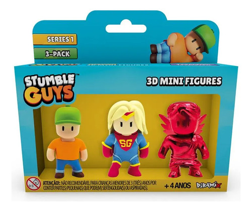 Boneco Mr Stbl/super Gal/dynamitron/rb Cupid 900037- Estrela