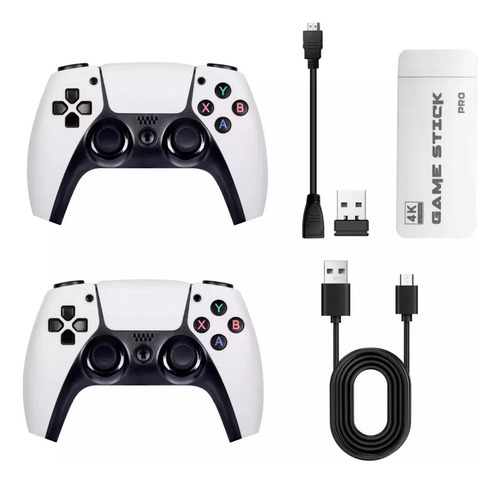 Adaptador Hdmi Game Stick Retro 2 Controles 20 Mil Jogos
