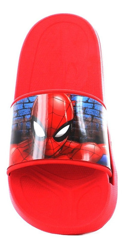 Spiderman Sandalia Casual Rojo Para Niño