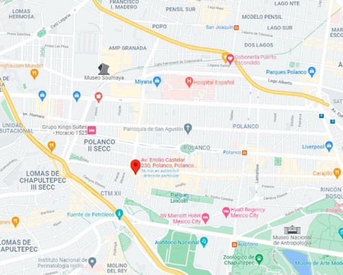Departamento En Venta Emilio Castelas # 230, Col. Polanco, Alc. Miguel Hidalgo, Cp. 11540 Liscell13