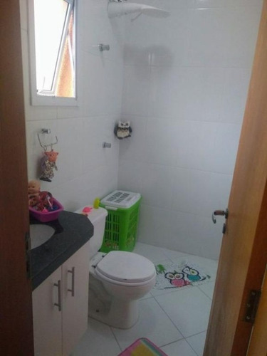 Imagem 12 de 21 de Sobrado Residencial Em Santo André Sp (bela Vista) Com 116 M², Imóvel Com 03 Dormitórios/ 02 Suites, 02 Vaga De Garagem E Cozinha Grande Com Armários. - So0044 - 34967181