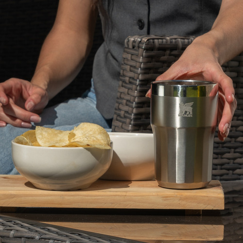 Vaso Cervecero Stanley Prismatic Stainless Steel 408 Ml Plateado