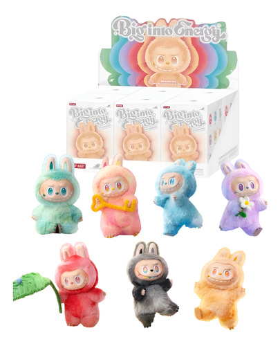 La Nueva Serie Labubu The Monsters Big Into Energy V3,7pcs