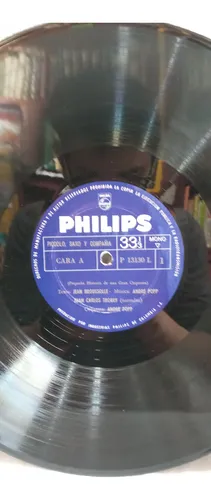 Lp - Acetato - Andre Popp - Piccolo Saxo Y Compañia - Philip