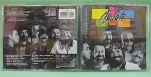 cd chiclete com banana tabuleiro musical