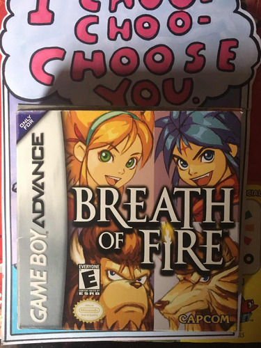 Breath Of Fire Nintendo Gameboy Advance Gba Completo