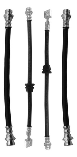 Set Mangueras Frenos Del + Tras Aveo L4 1.5l 19/20 Z - Pro