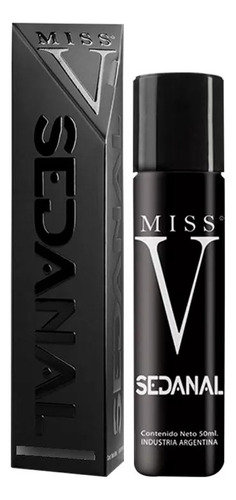 Lubricante Intimo Anal Siliconado Sedanal Miss V 