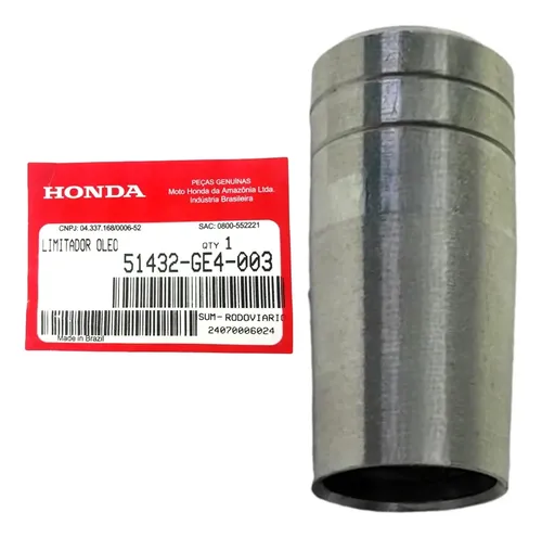 Limitador Óleo Bengala Titan 150 2004 Á 2010 Original Honda