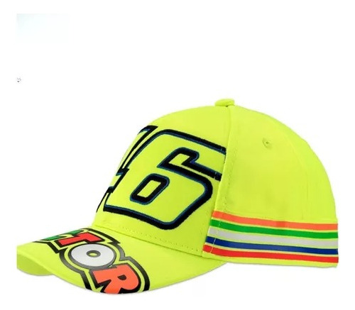 Boné Vr46 Doctor 46 Amarelo