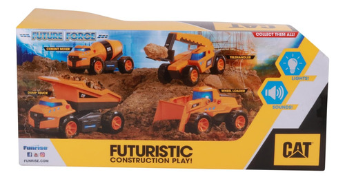 Juguetes De Construccion Cat, Construction Future Force C...
