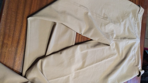 Pantalon Gv Beige ,botones T Xl