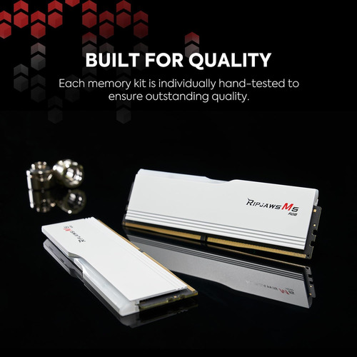 G.skill Ripjaws M5 32gb (16x2) Ddr5 6000mhz Rgb Blanco