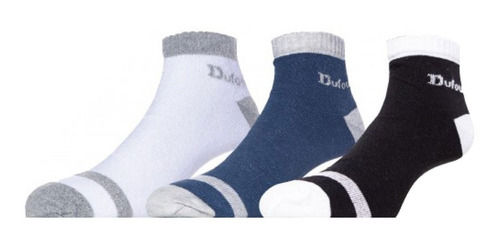 Imagen 2 de 5 de Medias X 6 Pares Cortas Lisas Hombre Dufour Pack - 2216.3