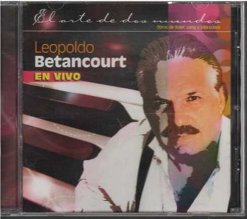 Cd - Leopoldo Betancourt / En Vivo - Original Y Sellado