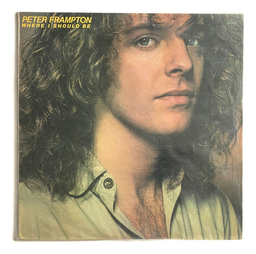 Lp Vinilo Peter Frampton - Where I Should Be / Excelente 