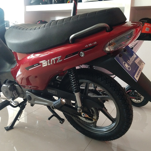 Imagen 10 de 13 de Nueva Motomel Blitz 110 Plus + Led + Usb -0km - Andes Motors