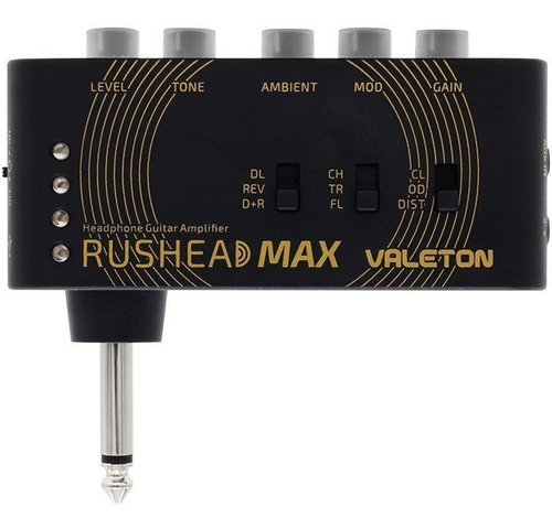 Imagen 1 de 4 de Amplificador De Auriculares Valeton Rh-100 Rushead Max