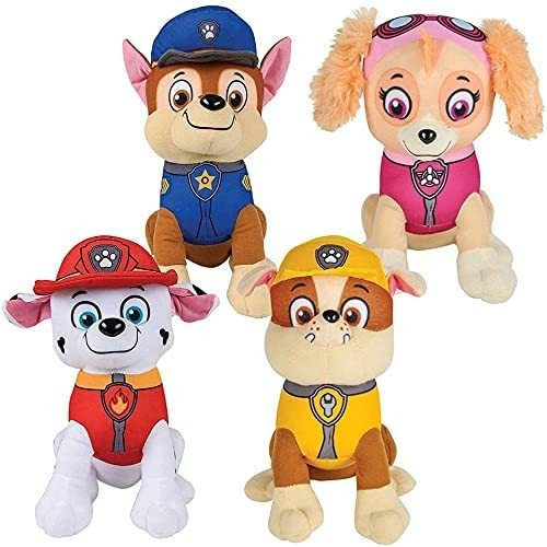Paw Patrol Skye Marshall Chase And Rubble  Juego De  S ...