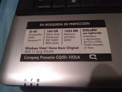 Compaq Presario Cq 102 La