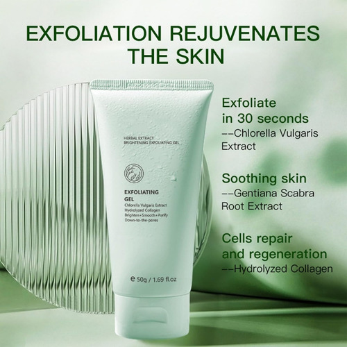 Gel Exfoliante Purificante Limpiador Exfoliante Facial