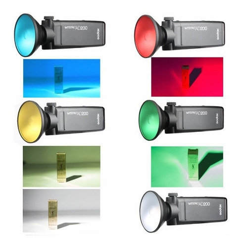 Imagen 4 de 7 de Godox Mini Reflector/cacerola Ad200 Ad180 Ad360 Ad360ii