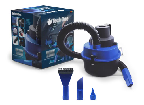 Aspirador De Pó E Líquido Automotivo 90w 12v Techone Vacuum