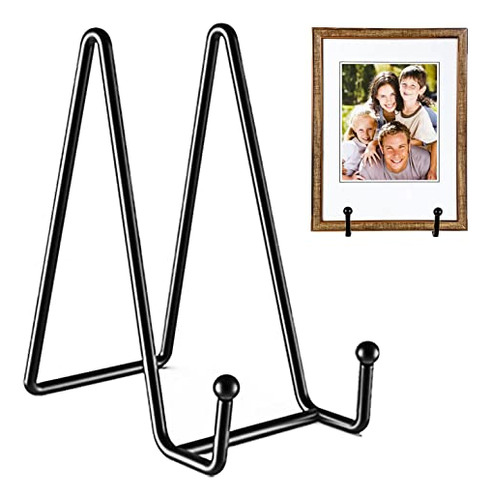 8 Pack 8in Plate Stands For Display,metal Plate Holders Disp