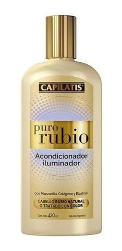 Acondicionador Capilatis Iluminador Línea Puro Rubio X420ml