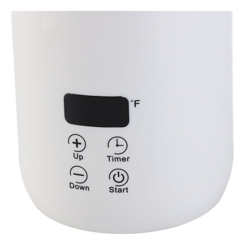 Masaje Aceite Del Calentador Led Touch Control Temperatura