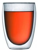 Comprar Vaso Doble Vidrio Para Café Y Bebidas Mediano De 250ml