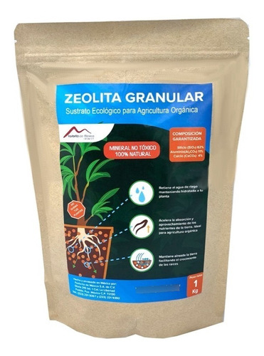 Zeolita Granular Orgánica Mineral 1 Kg