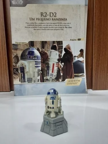 R2d2 Xadrez Star Wars R2 D2 R2-d2 Coleção Miniatura 50% Off