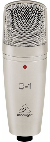 Micrófono Behringer C-1 Condensador Cardioide color plata