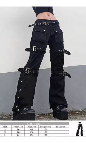 calça cargo jeans y2k, cyber y2k masculino 