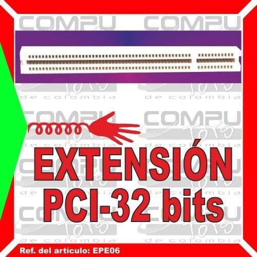 Imagen 5 de 6 de Extensor Pci Estandar Board Vieja Ref: Epe06 Computoys Sas