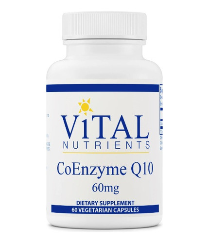 Vital Nutrients | Coenzyme Q10 | 60mg | 60 Veg Capsules