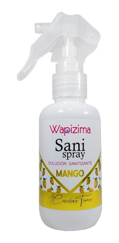 Sani Spray, Sanitizante Uñas 240ml Wapizima, Aroma A Elegir