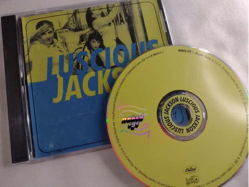 Luscious Jackson Naked Eyes Cd Single Omi