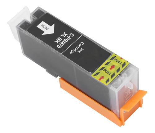 Imagen 8 de 10 de Cartucho De Impresora 3pcs Tinta Negro Plástico Pgi-870 Para