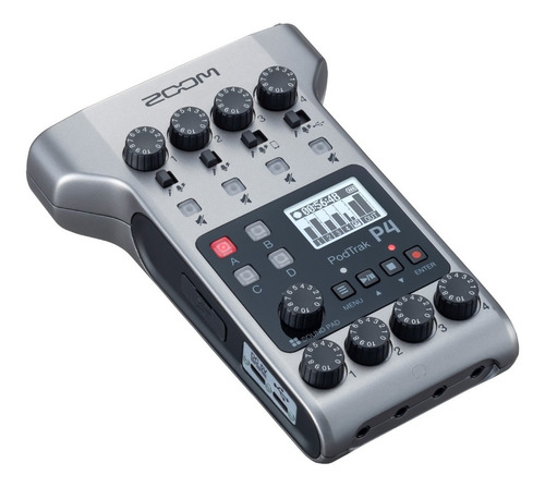 Imagem 8 de 10 de Zoom Podtrack P4 Gravador Para Podcasts