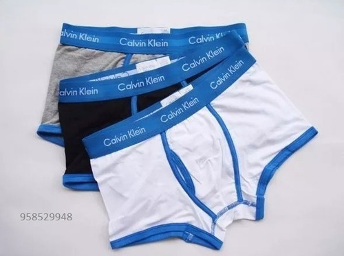 12 Boxers Calvin K. -  365+  T. De Algodon +  Envio Gratis