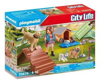 Playmobil City Life 70676 Entrenadora De Perros
