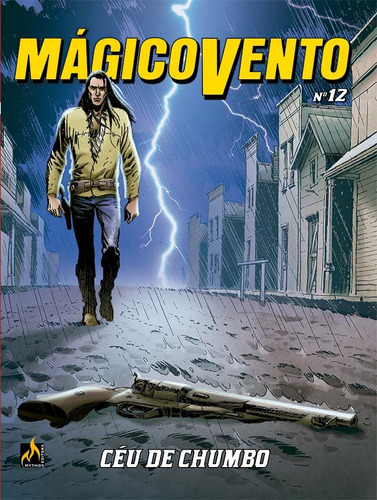 Mágico Vento - volume 12: Céu de chumbo, de Manfredi, Gianfranco. Série Mágico Vento (12), vol. 12. Editora Edições Mythos Eireli,Sergio Benelli Editore, capa mole em português, 2021