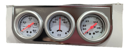 Reloj Triple Mecanico Universal Temperatura Aceite Y Bateria