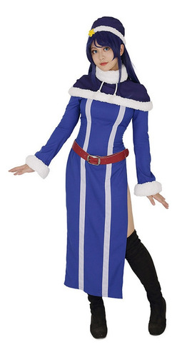 Disfraz De Cosplay Fairy Tail De Juvia Lockser Para Mujer, H